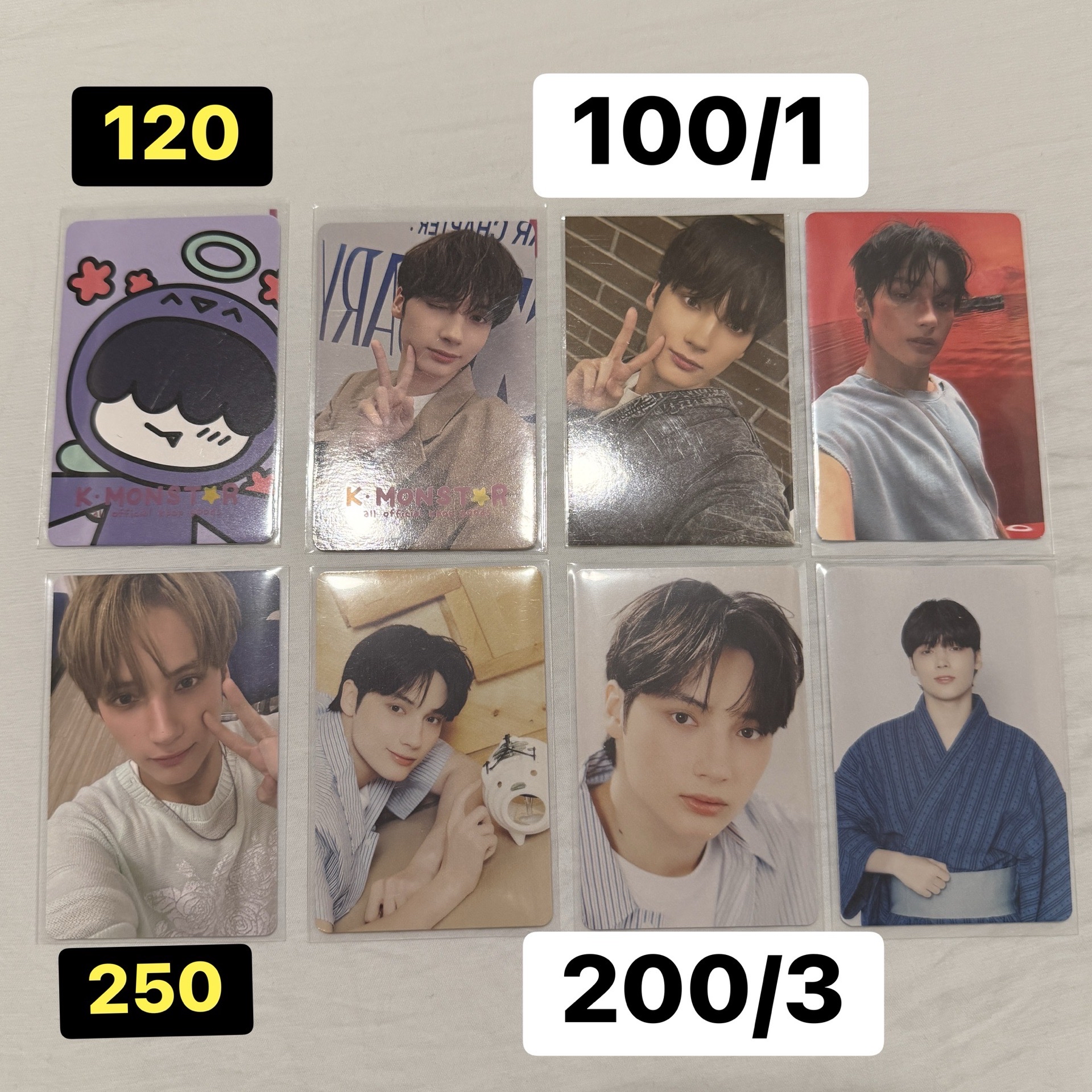 天使寧👼 滿額卡 特典卡 隨機卡 愛豆驛站