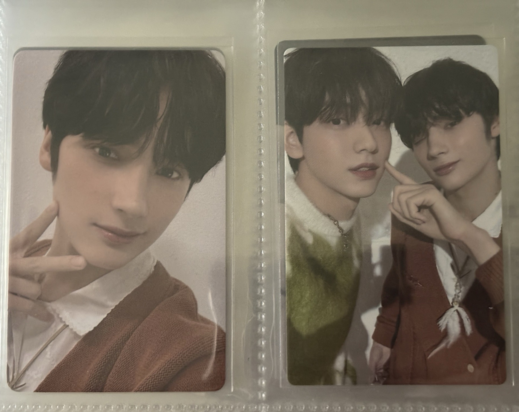 TXT 休寧凱 崔秀彬 sweet 日專 初回A 雙人卡 環球直播卡