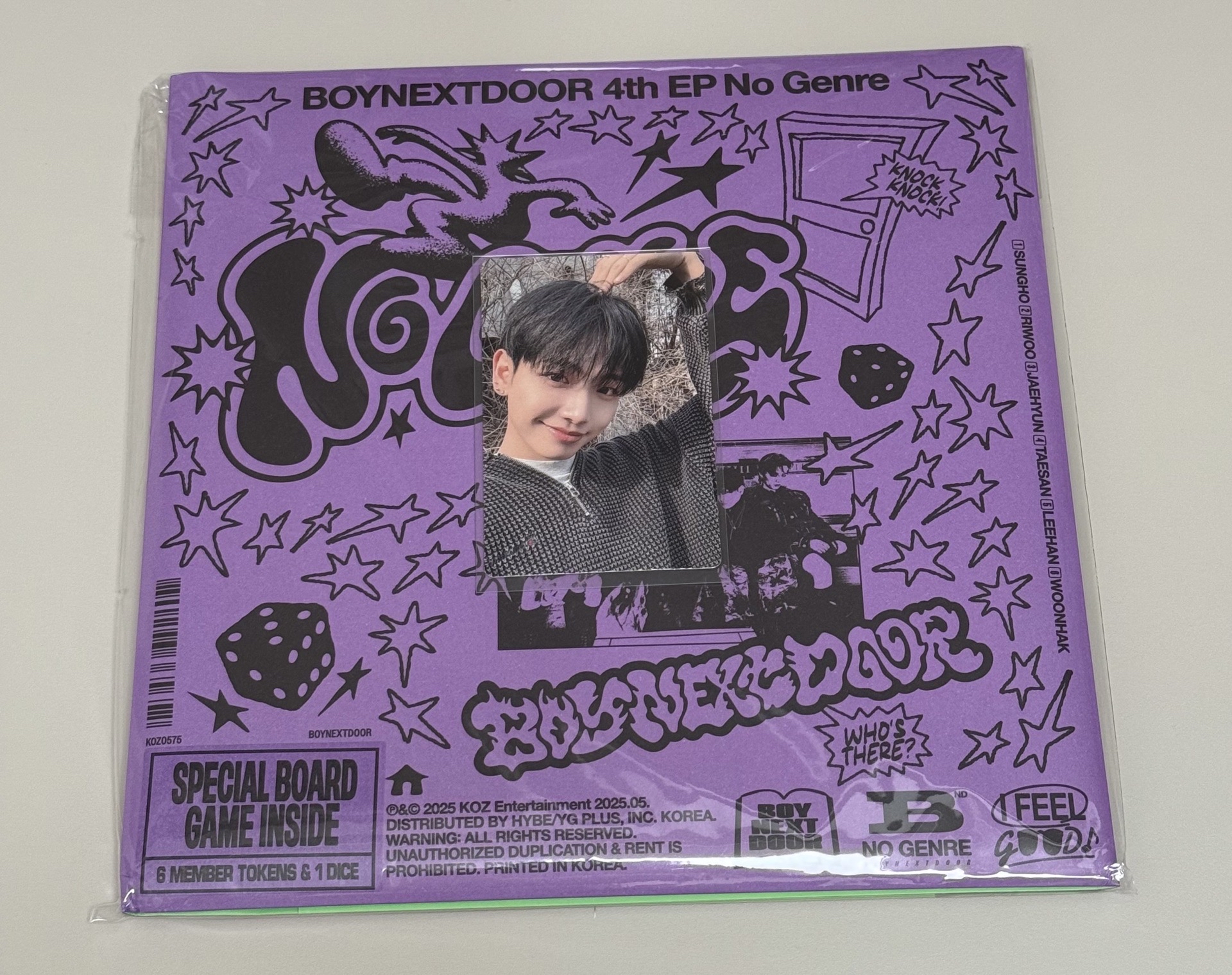 No Genre 單封全專3 Boynextdoor明宰鉉