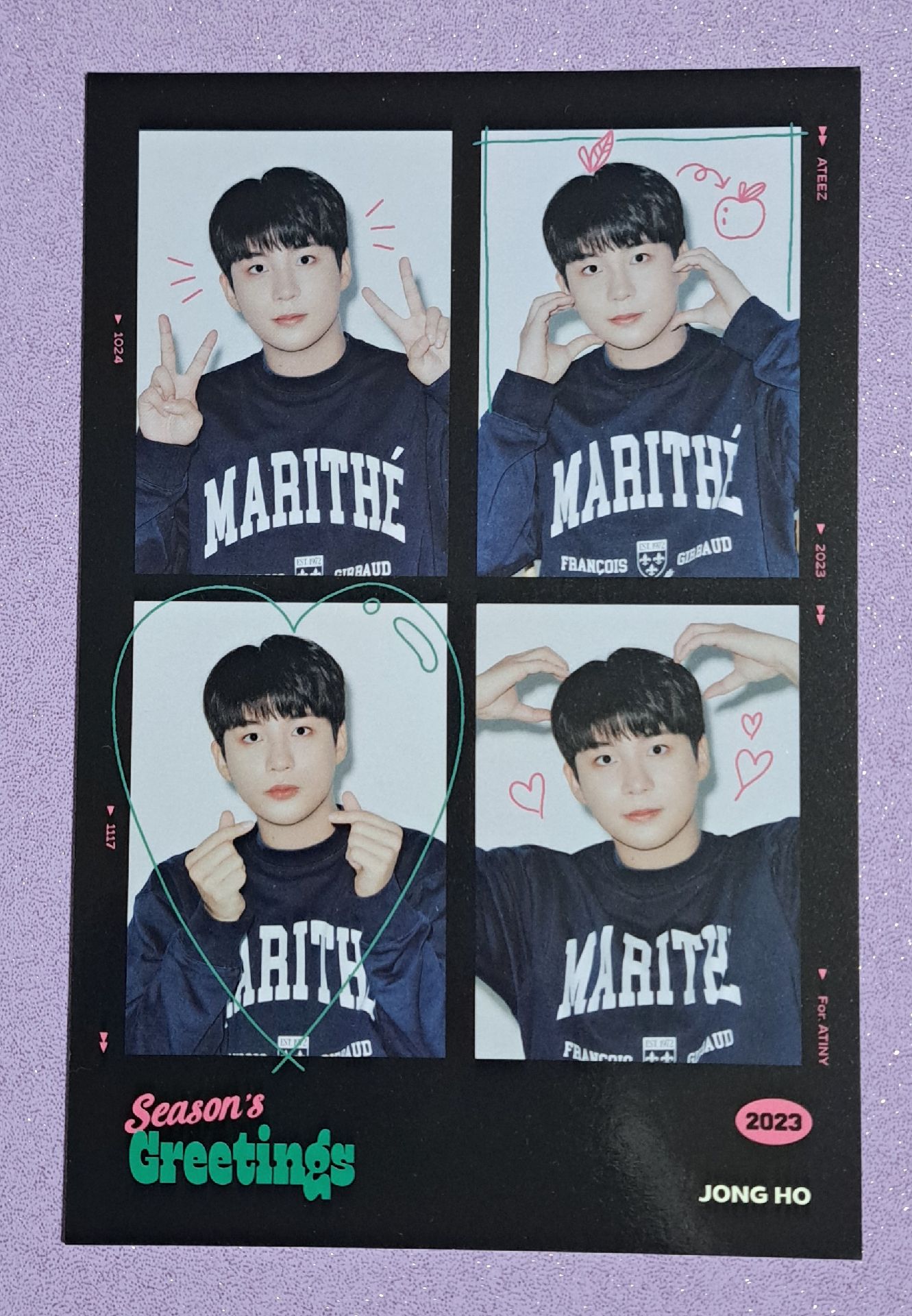 彩排禮水壺、四格卡、明信片