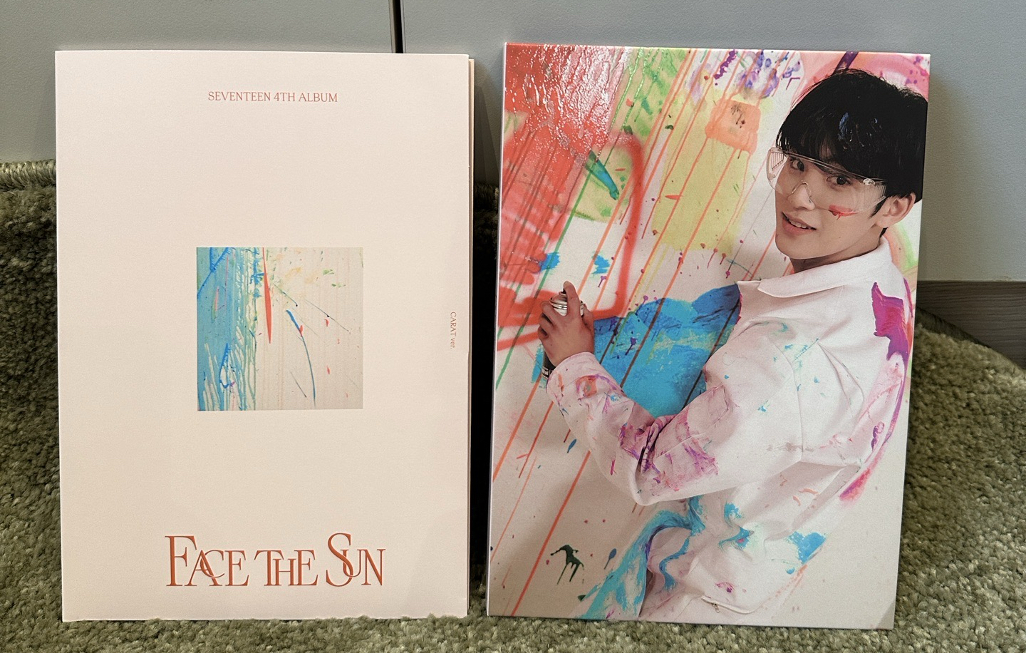 SEVENTEEN 金珉奎 正規四克拉盤空專 