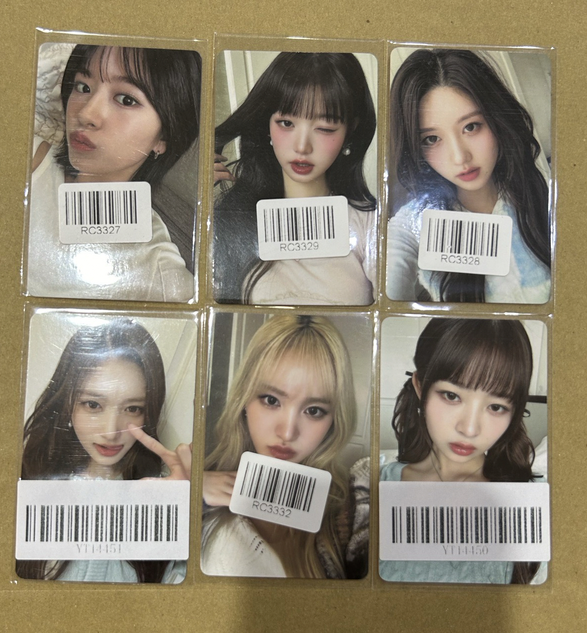 IVE MINE kms 4.0 特典卡 