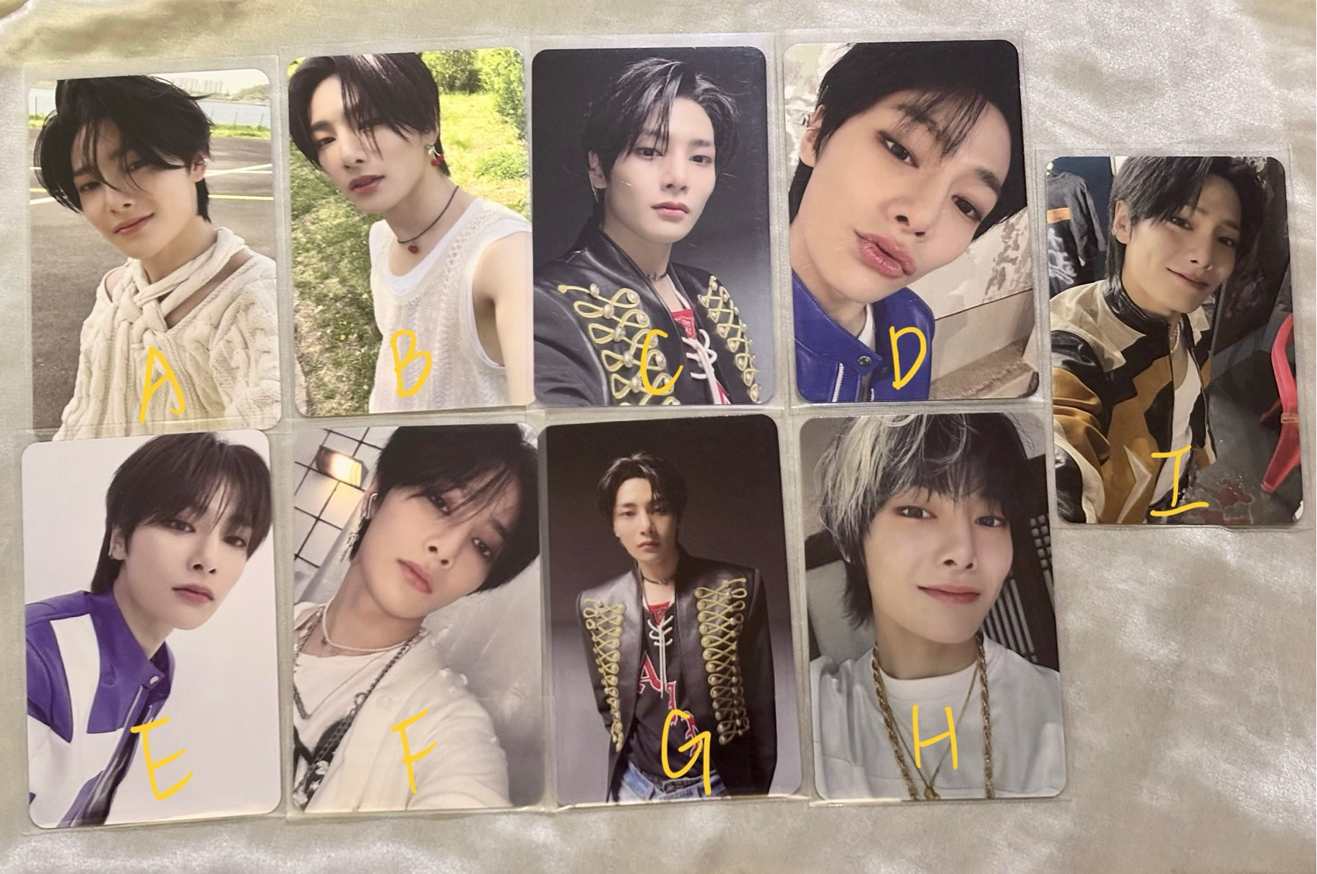 梁精寅 I.N 專輯卡 限量版普版單封版信封版