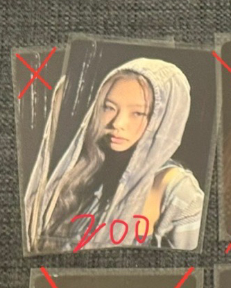 BORN PINK yg 特典卡 團封 C ver.