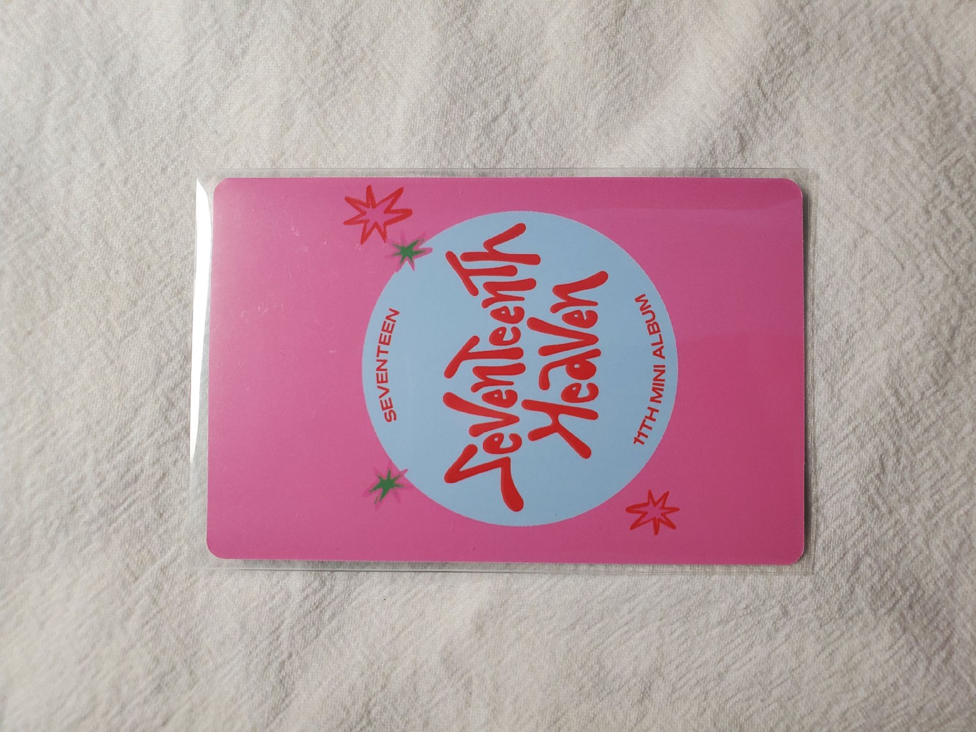 SEVENTEEN WOOZI HEAVEN 迷11 kit全專