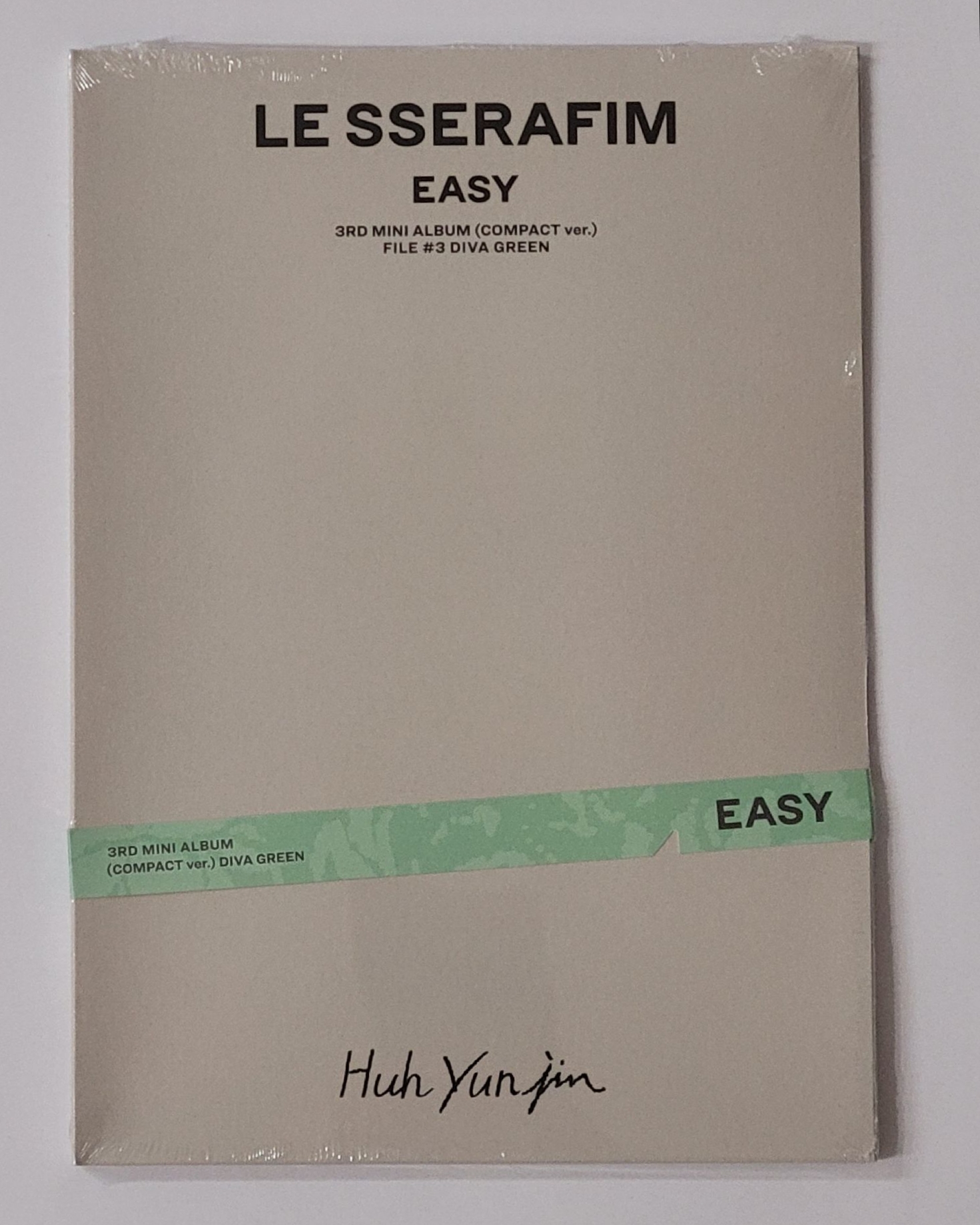 LE SSERAFIM EASY 未拆專 COMPACT版 YUNJIN 單封