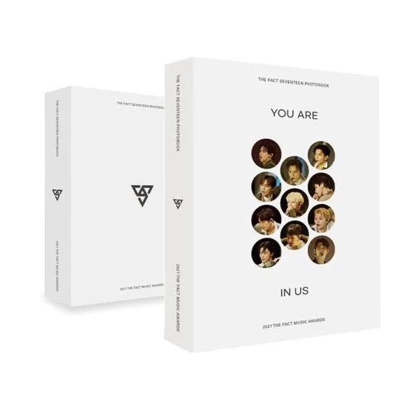 2021 THE FACT SEVENTEEN PHOTOBOOK YOU ARE IN US
