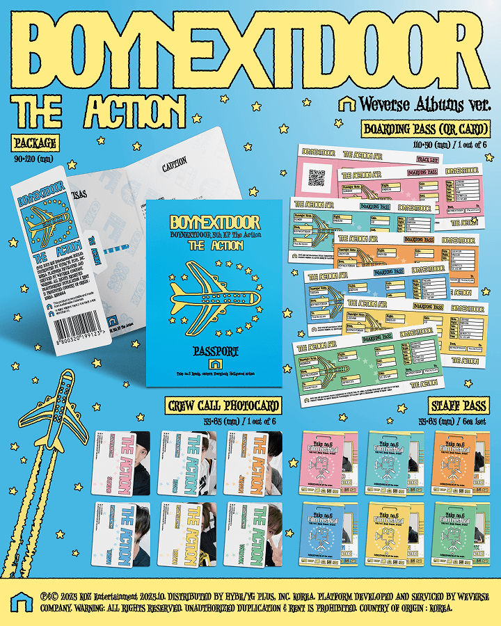 Weverse Ver. 電子專輯配置