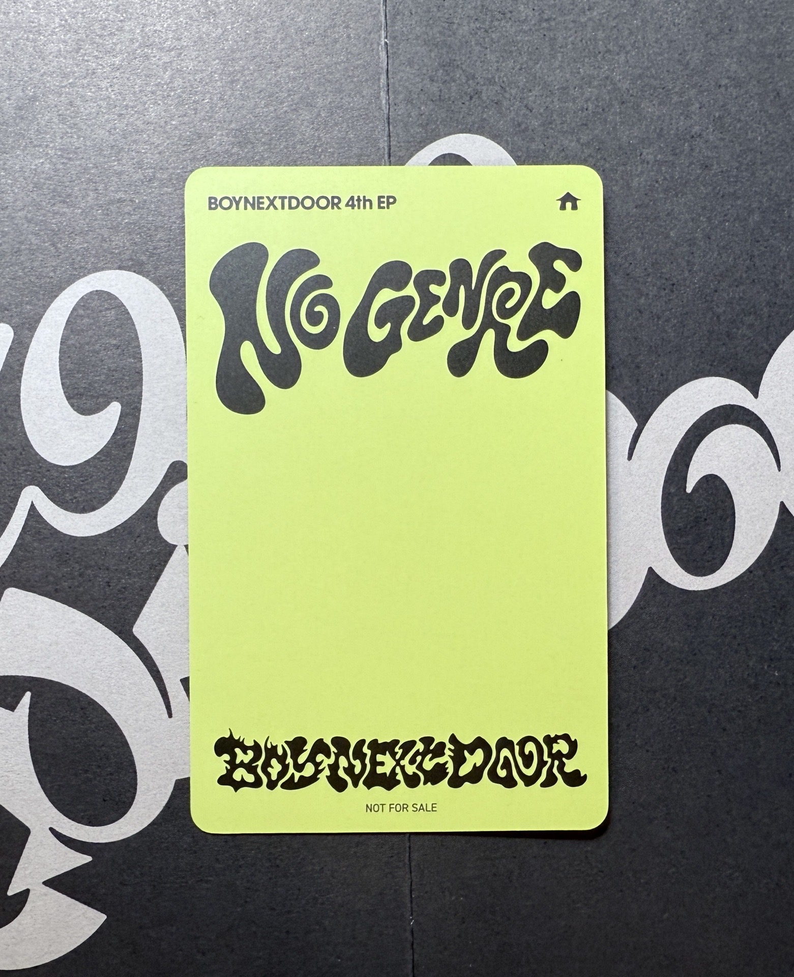 ❇️ No Genre hmv 特典卡 官拍金雲鶴