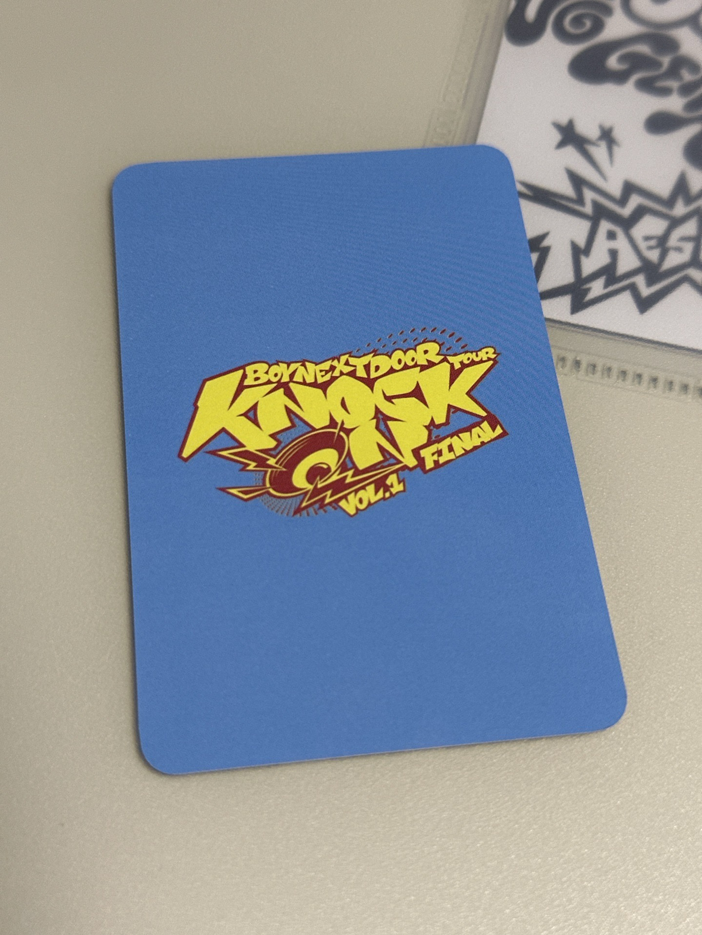 Knock On 巡迴 入場卡 / 場限卡 FINAL場 首爾zone卡 5