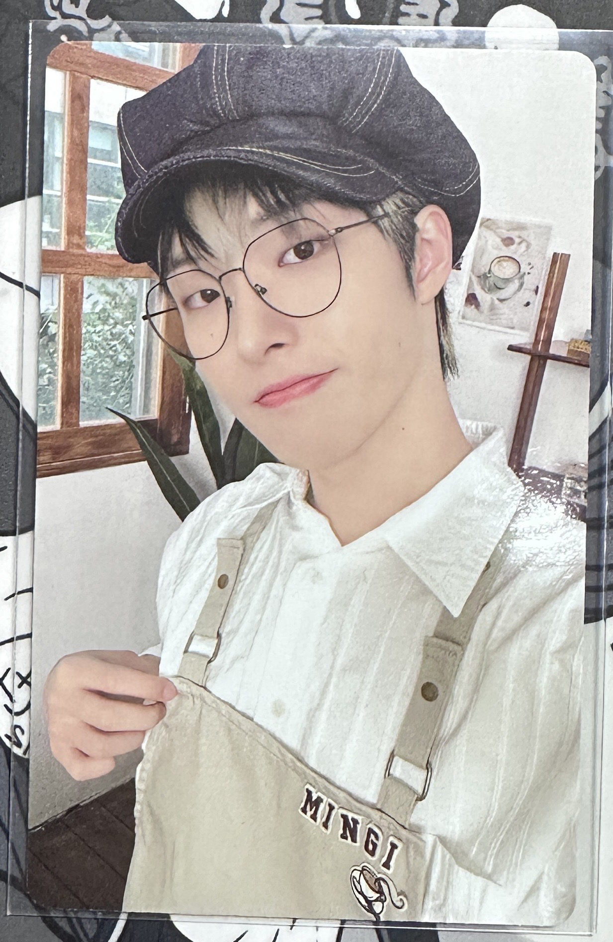 旼琦 2024年曆 年曆卡 在咖啡廳打工