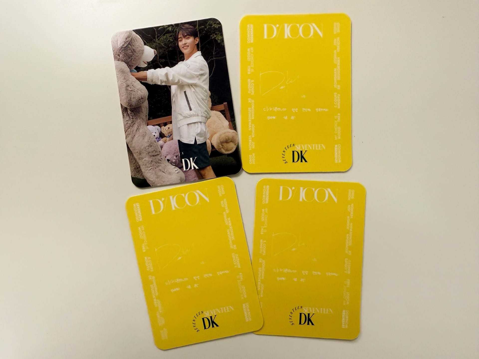 2021’DICON｜D社雜誌卡 雙面卡 碩珉DK