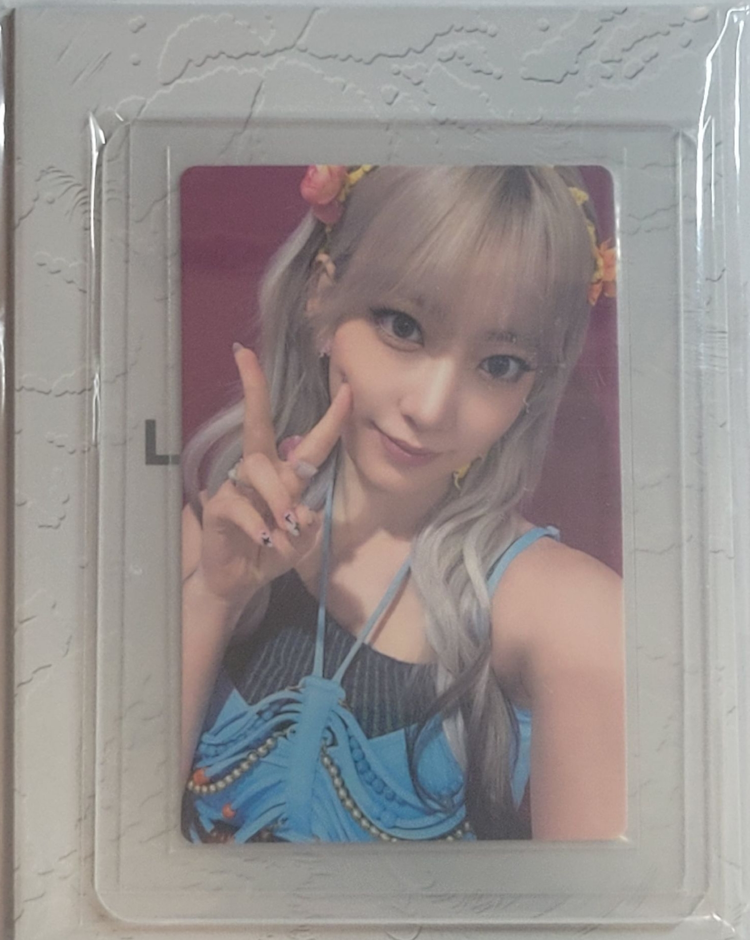 LE SSERAFIM EASY QQ音樂小卡 特典卡 SAKURA