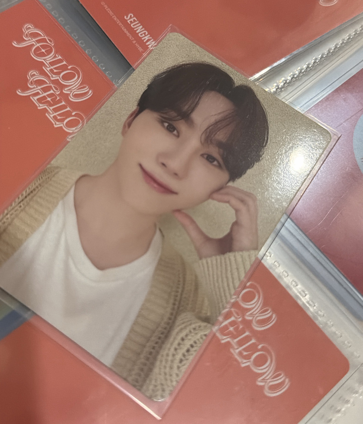 Seventeen seungkwan 24年曆卡