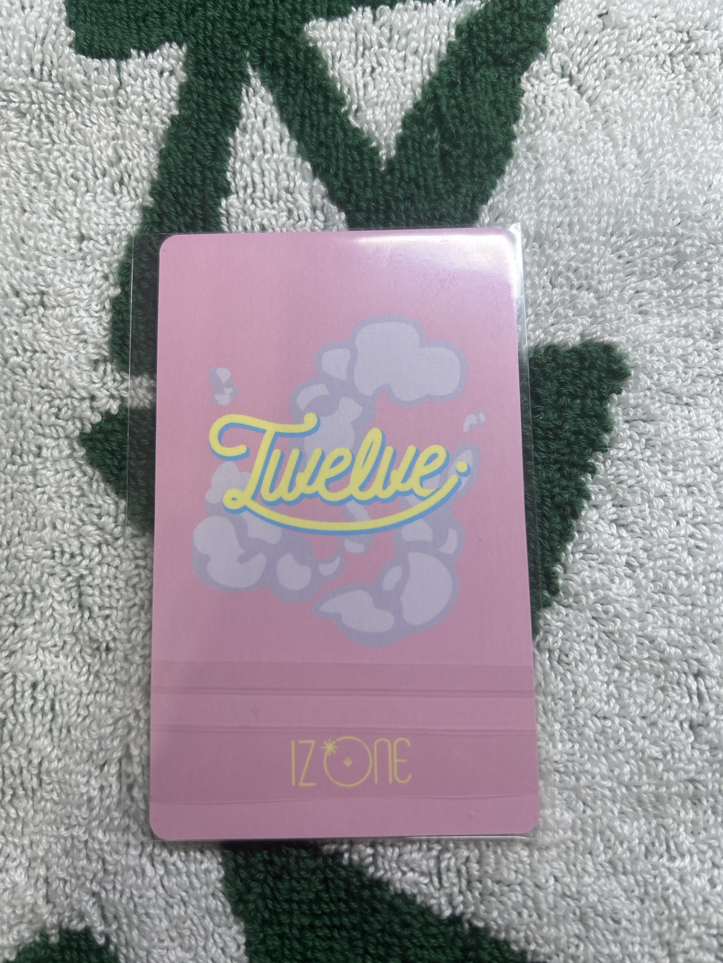 IZ*ONE TWELVE 小卡-櫻花