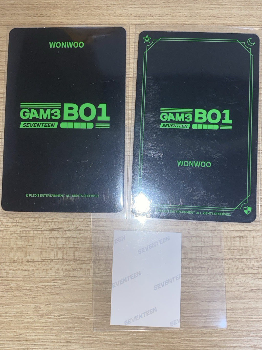 seventeen wonwoo 7期會員禮set 全圓佑