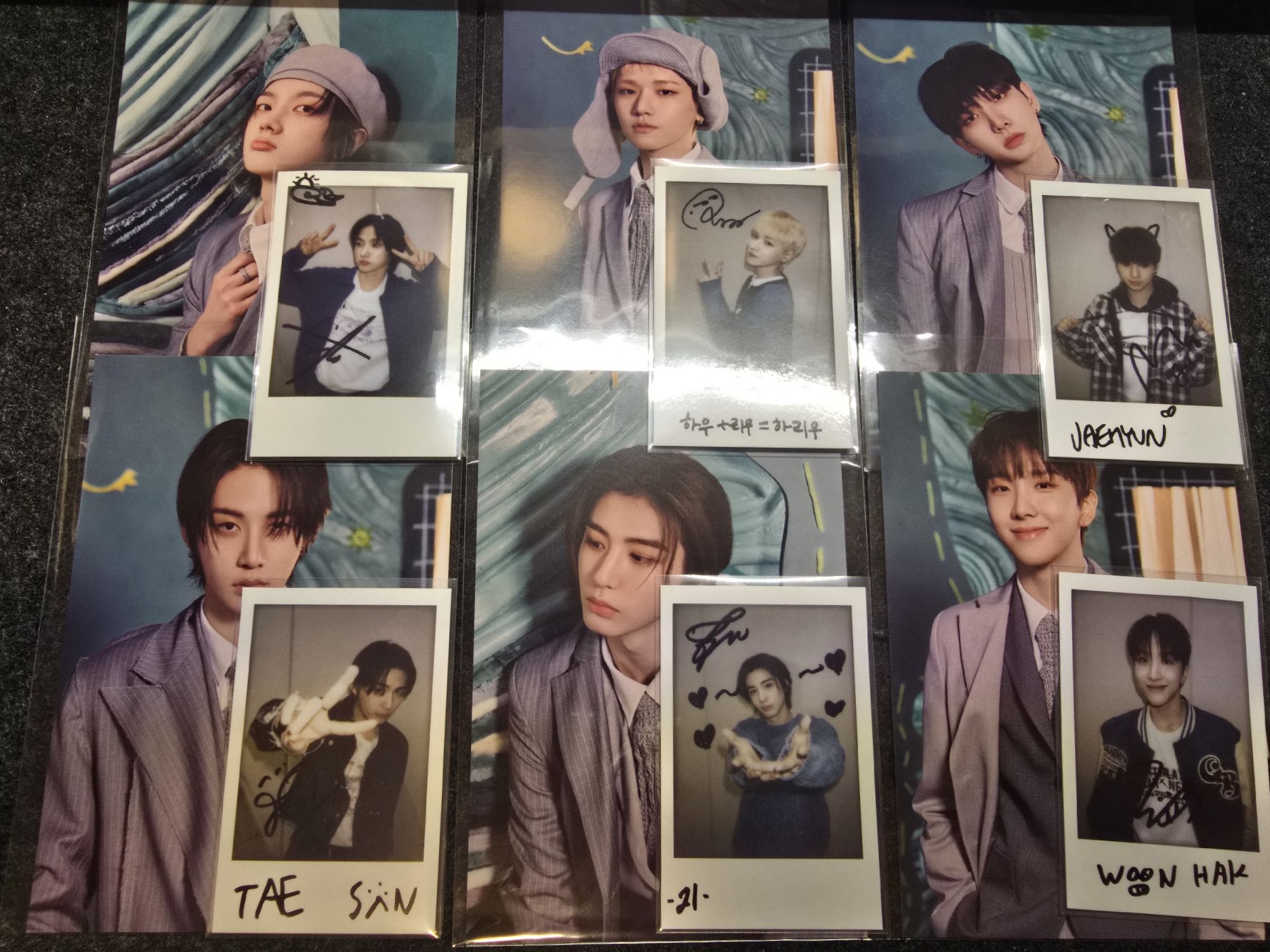 SW咖啡廳明信片+拍立得一套