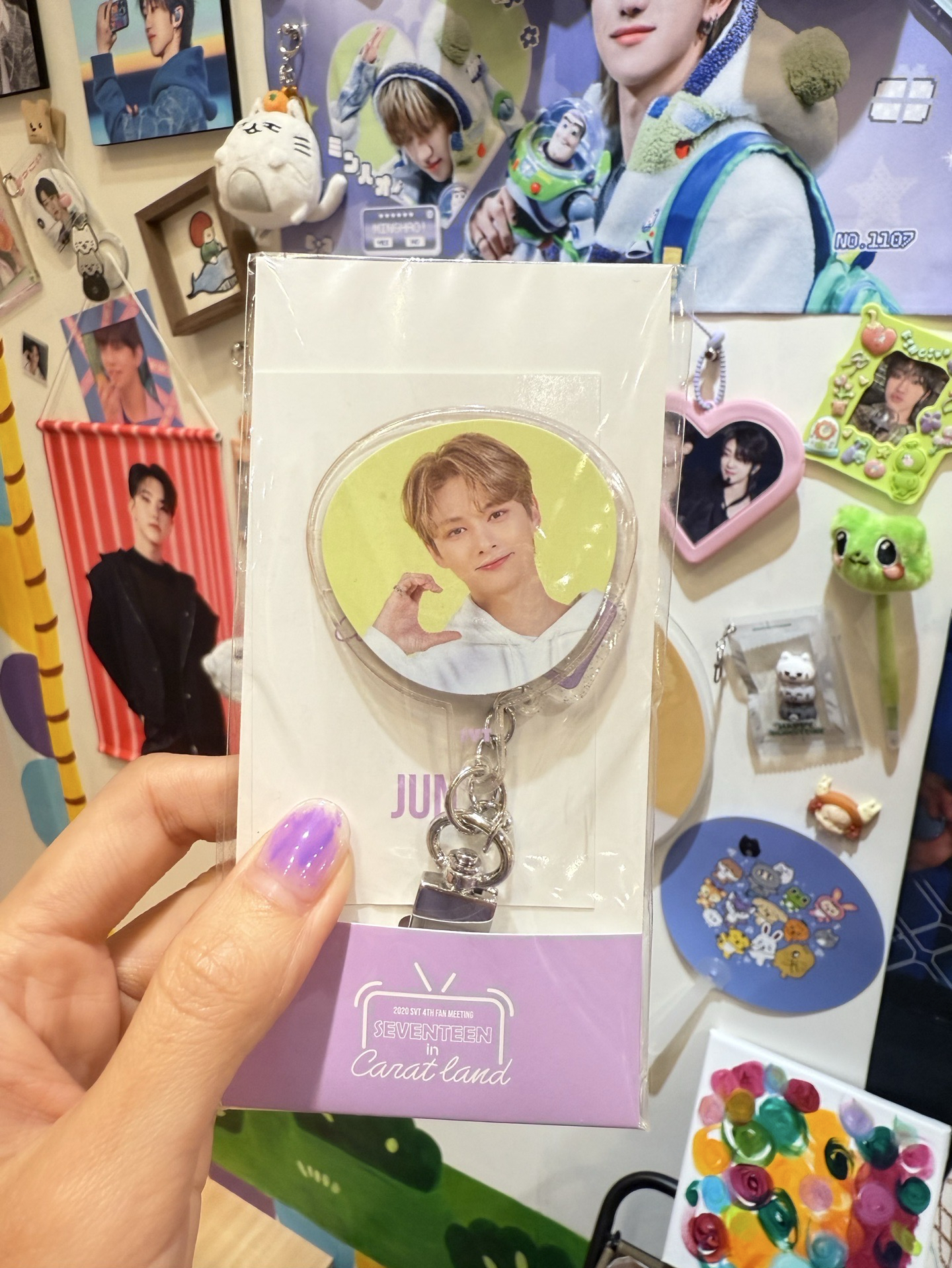 2020 4th Fan Meeting in Caratland 小扇子吊飾