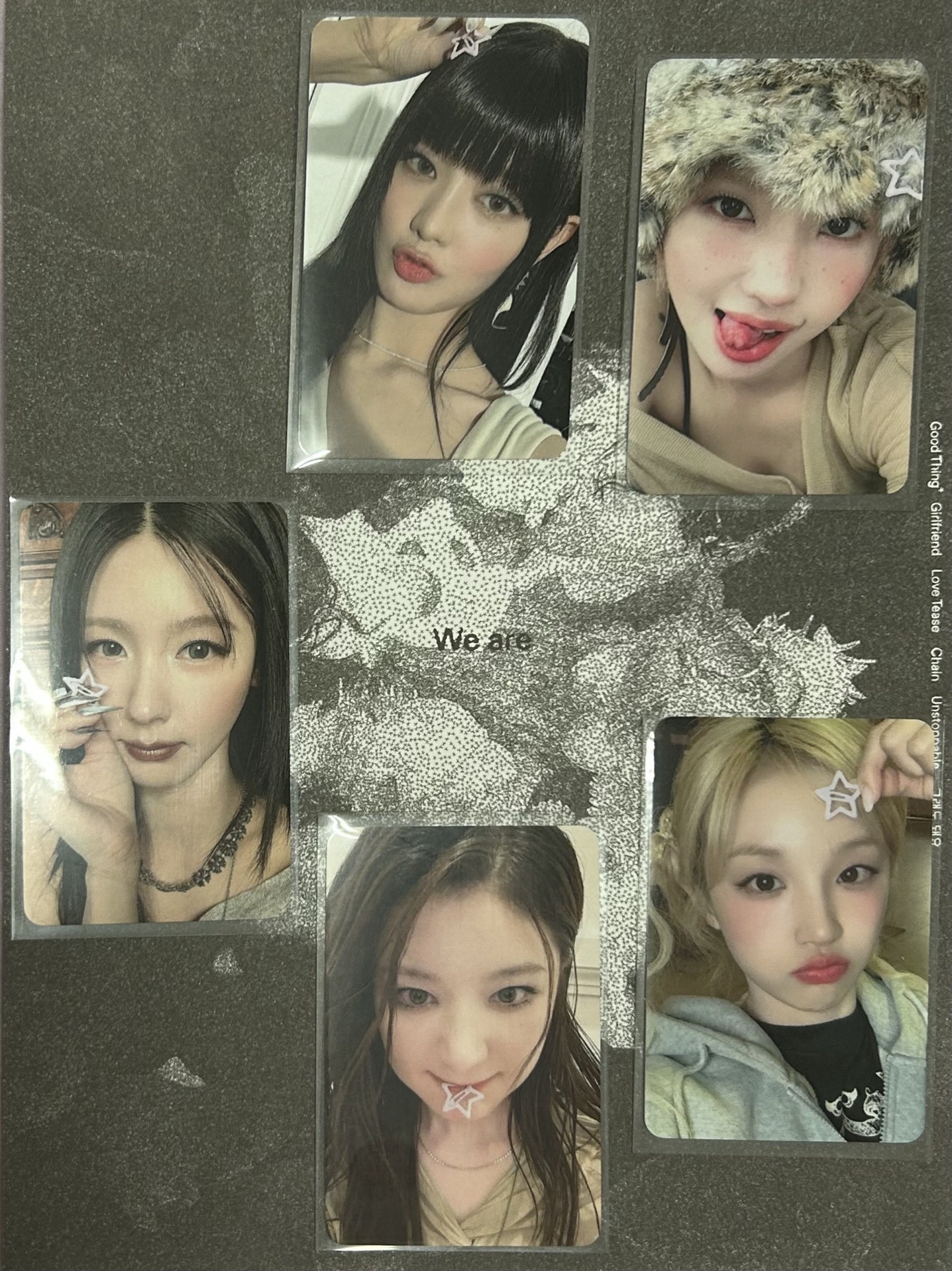 i-dle/we are/特典卡一套