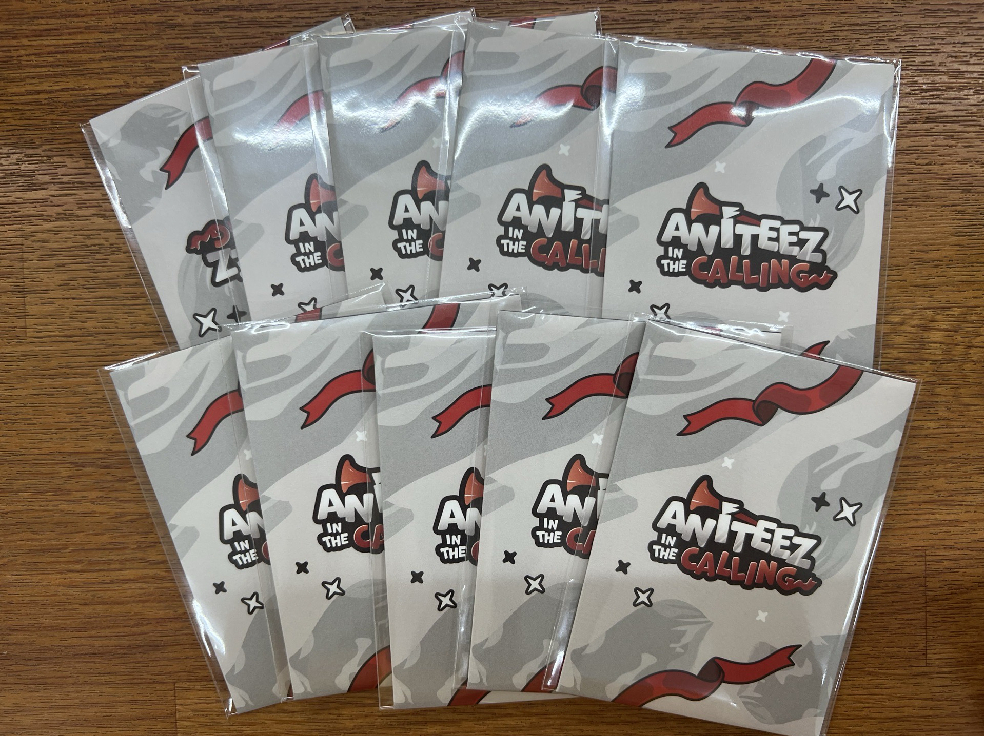 🏴‍☠️ANITEEZ IN THE CALLING快閃店隨機未拆卡包🏴‍☠️(買一包就送IYF演唱會紙花一份)