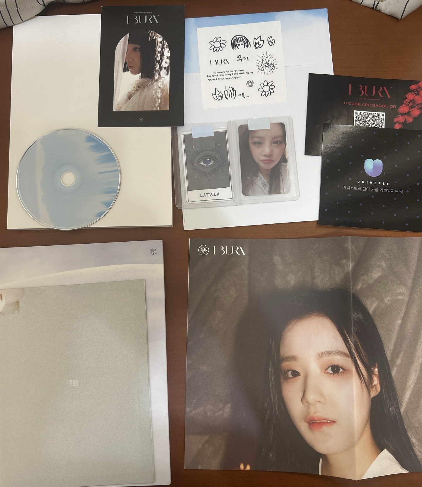 I BURN專輯 3版本 一套