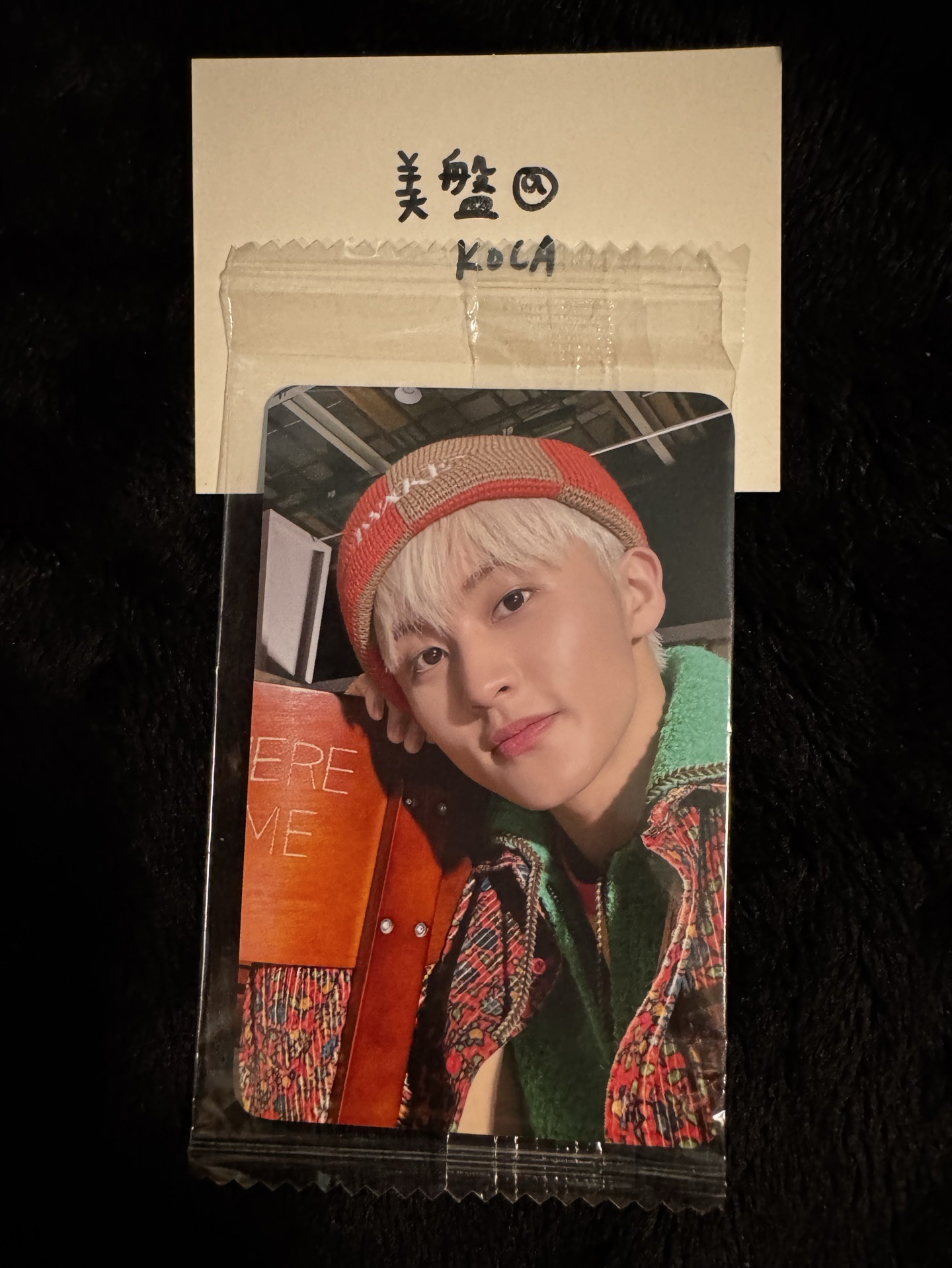 NCT 127 馬克 Be There For Me 特典卡