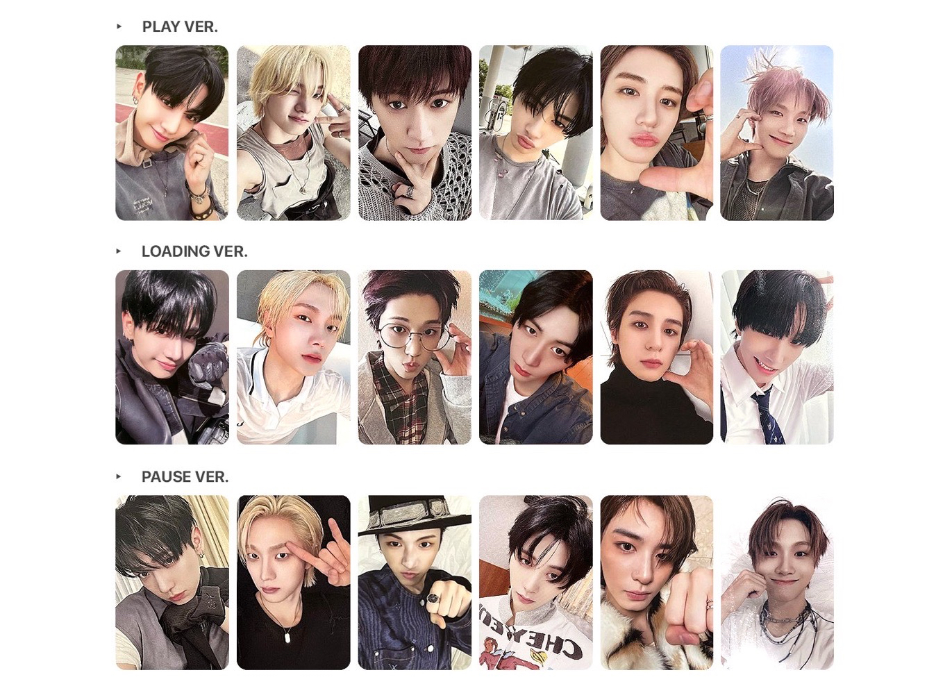 [The Action] (PLAY/LOADING/PAUSE ver.)