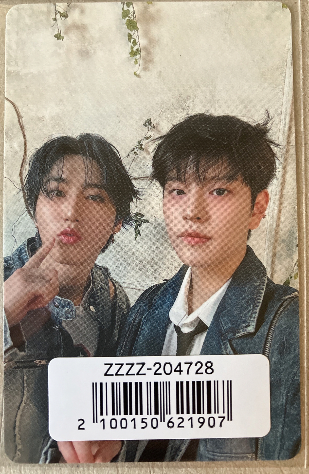 Stray Kids HOLLOW FC雙人卡 韓知城 金昇玟 城玟