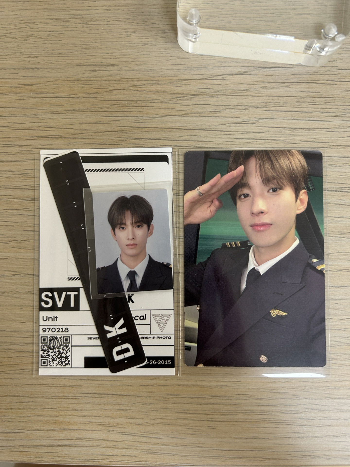 機長碩 會員禮 小卡+證件照