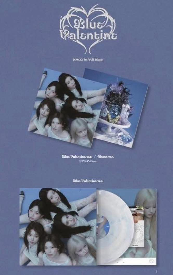 NMIXX正規一 blue valentine LP ver 黑膠版 未拆