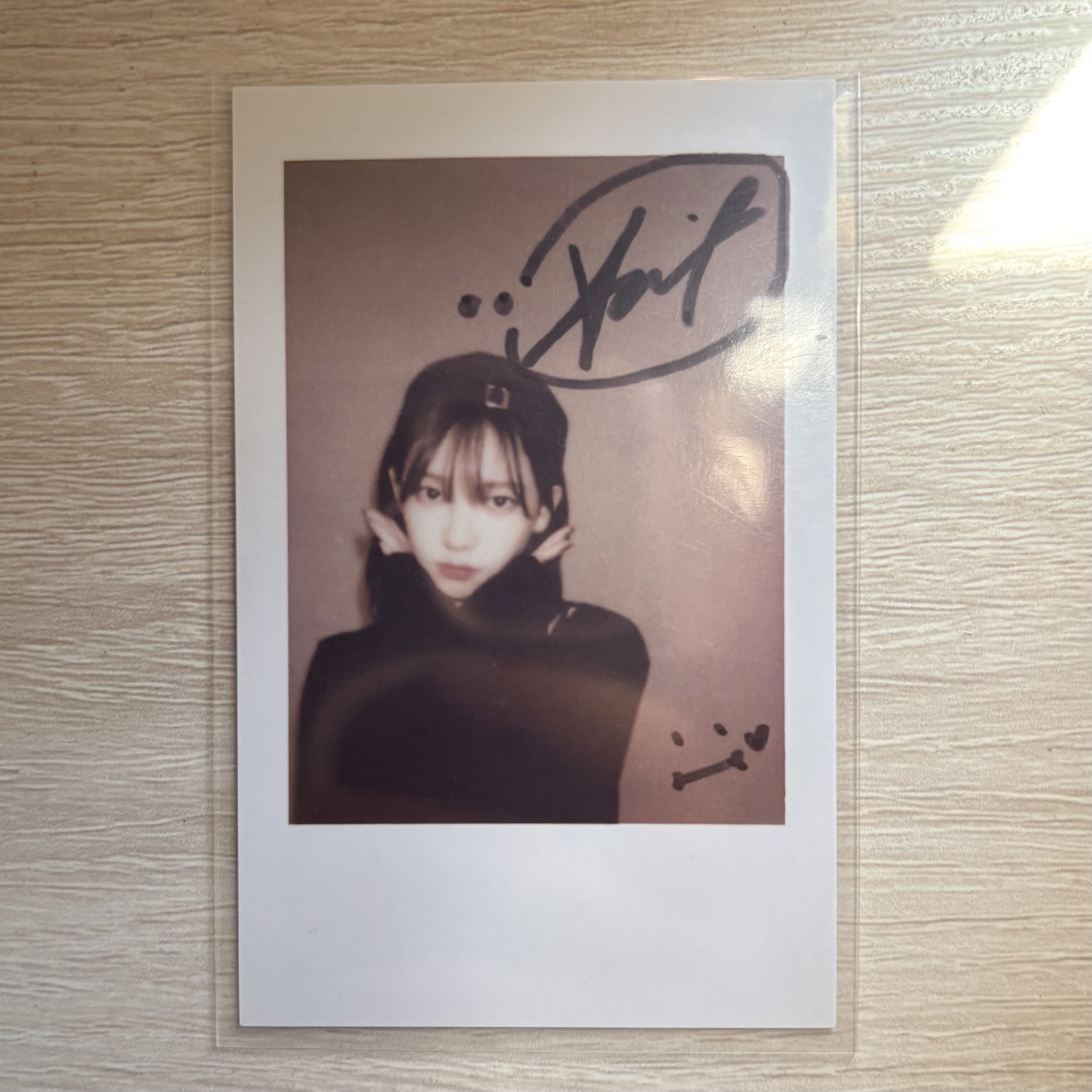 kms 簽售柚復刻拍