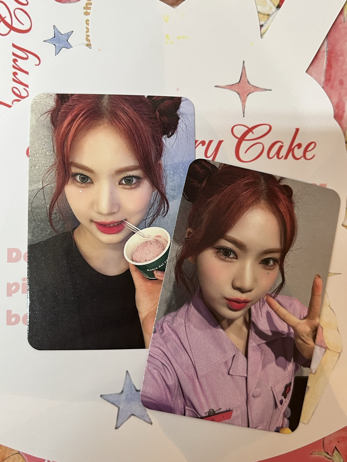 STAYC ISA amld 冰淇淋莎 紫衣比耶 套出/單張