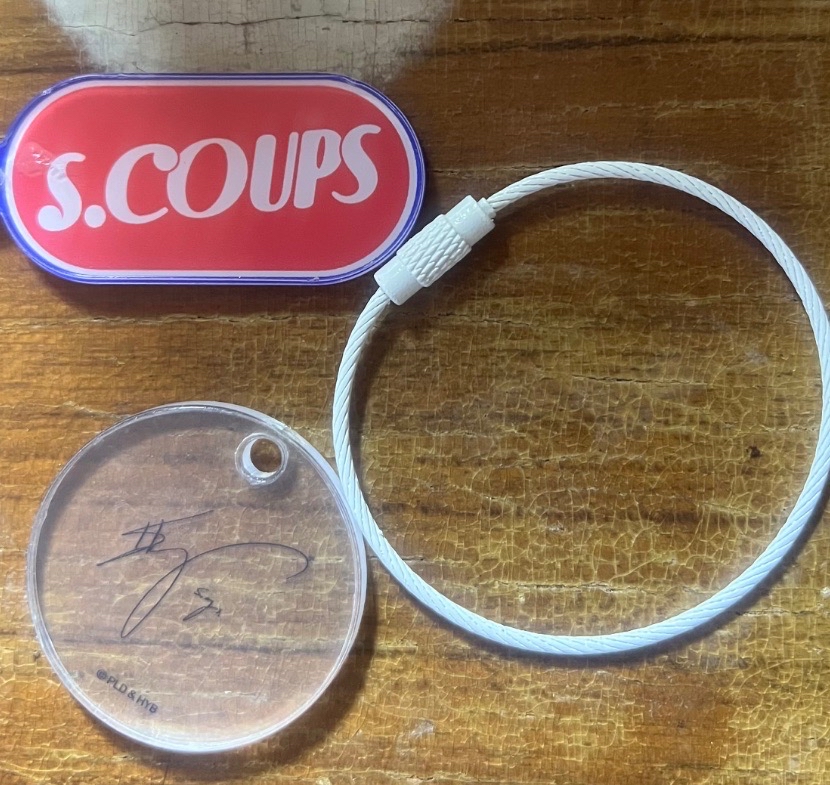 SEVENTEEN 崔勝哲 S.COUPS 成員自製快閃吊飾 鑰匙圈