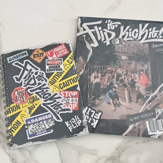 kickflip 出道專 普版 Stop it ver.On board ver.