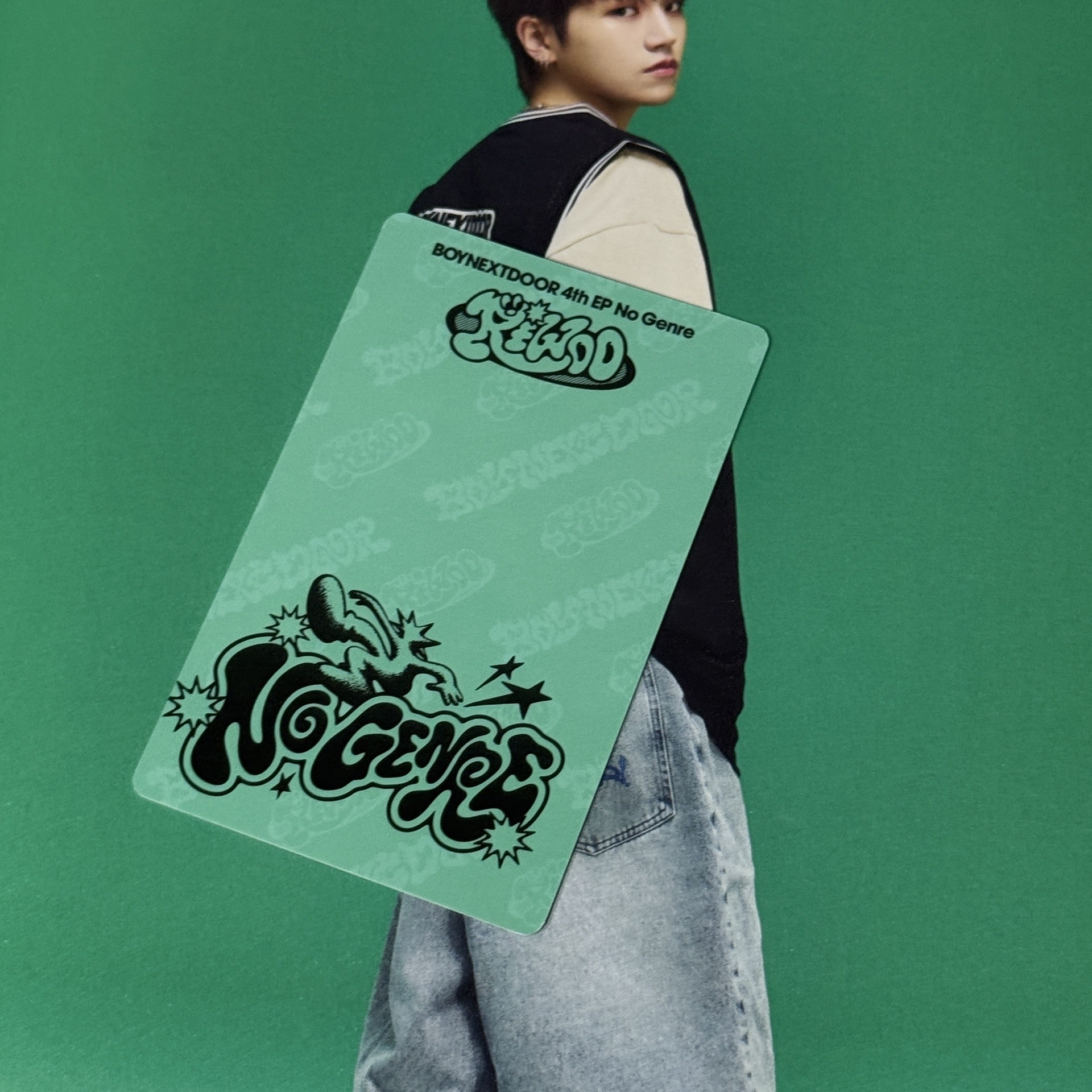 No Genre Wvs 單封 日咖 特典卡 Riwoo 李常赫