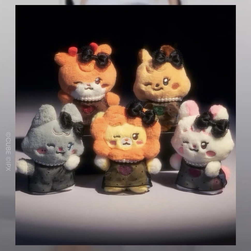 i-dle 娃娃 We are X Line friends 快閃店 吊飾 盒娃 舒華 雨琦 米妮 薇娟