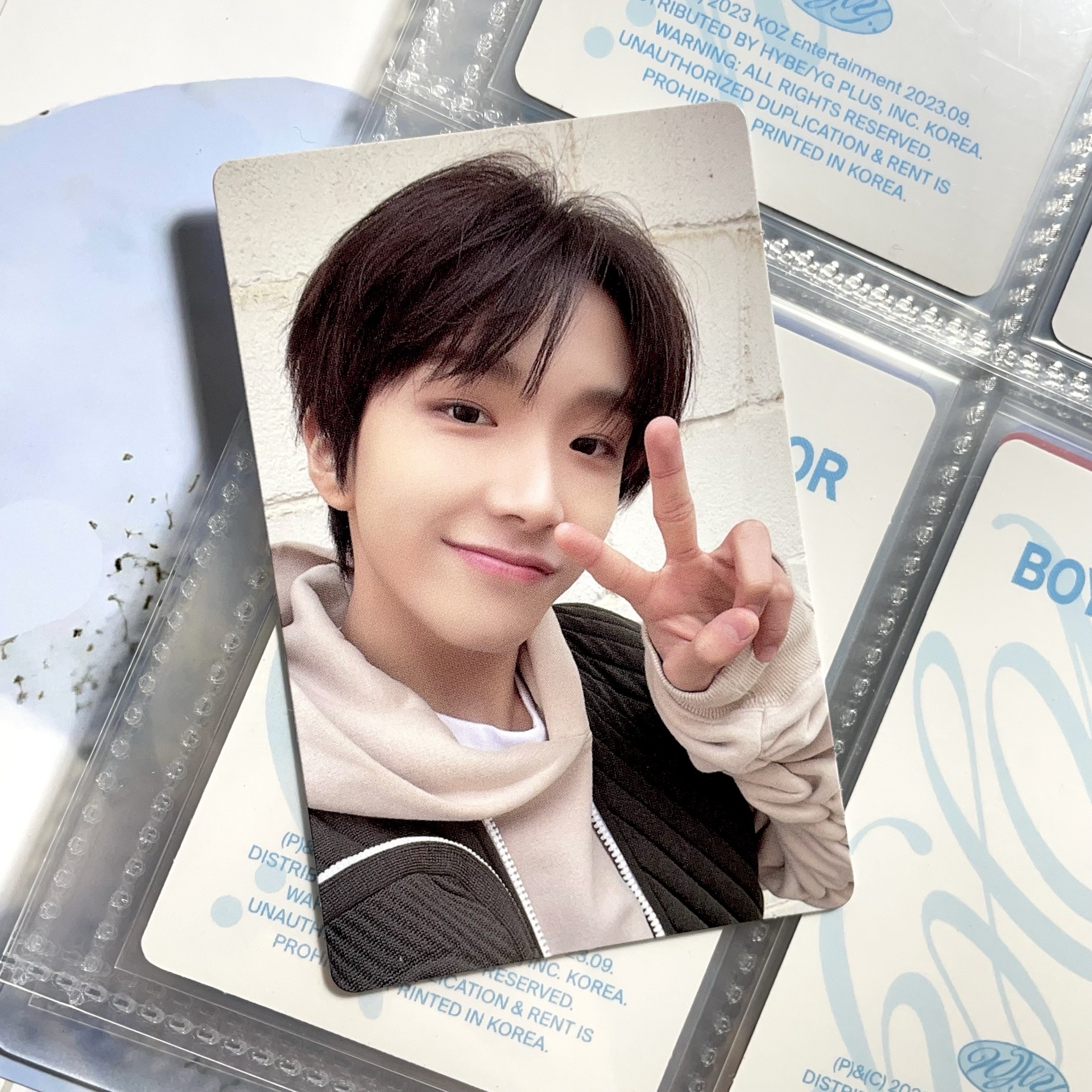 ✋🏻金雲鶴 who專輯卡