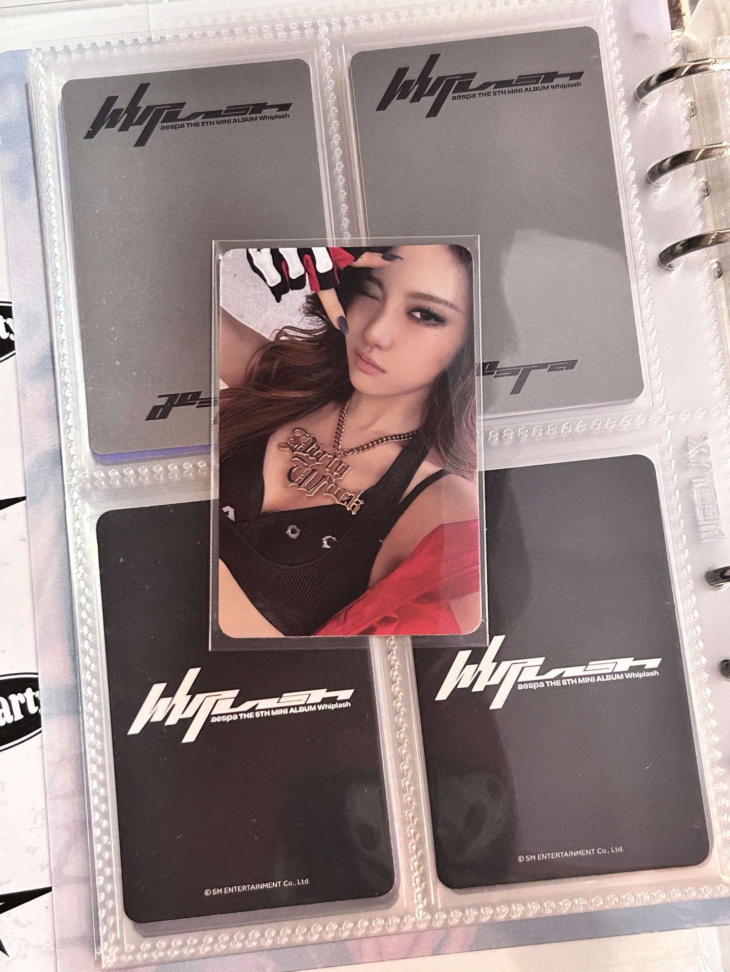 NingNing Dirty Work專輯卡 Code Ver.