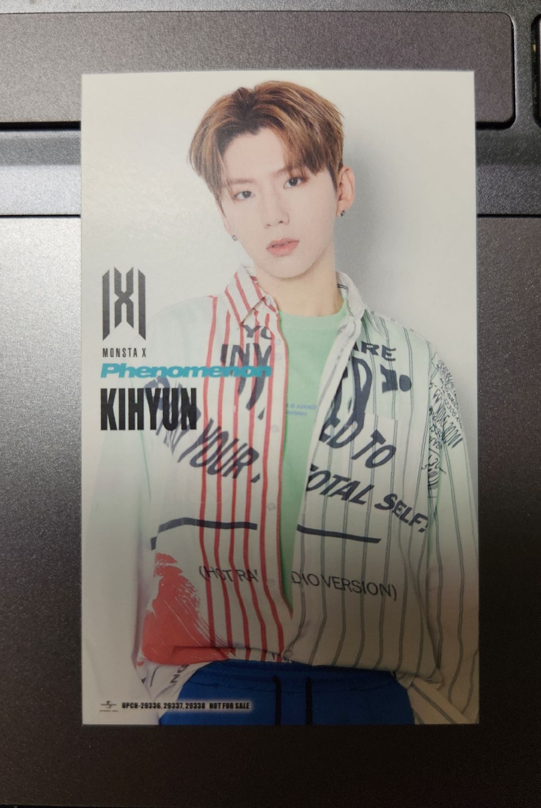 MONSTA X phenomenon KIHYUN LENS town 特典貼紙