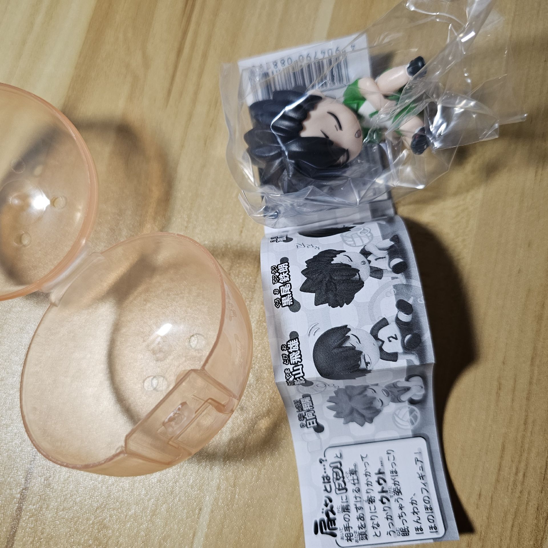 TTA 扭蛋盲盒 排球少年 國中生ver. 靠 肩公仔 黑尾款！