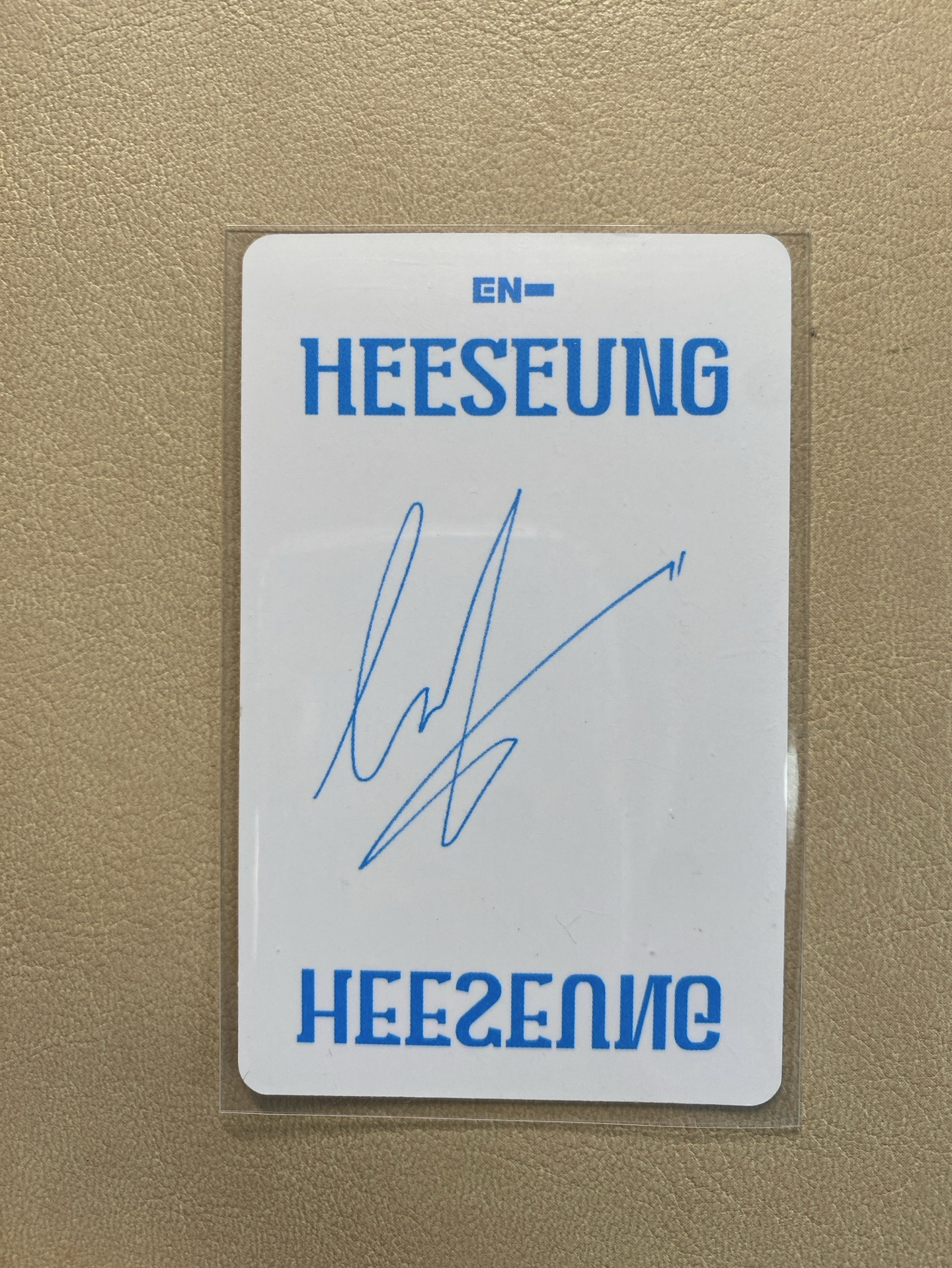 Enhypen Heeseung 李羲承小卡專卡 正一吉他羲藍衣羲