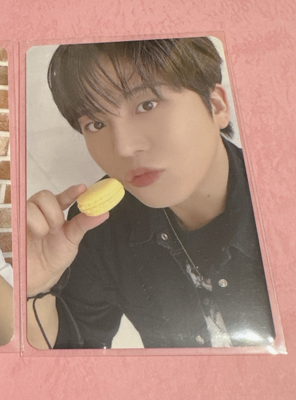 ATEEZ LEMON DROP 快閃店隨機卡 鍾浩馬卡龍