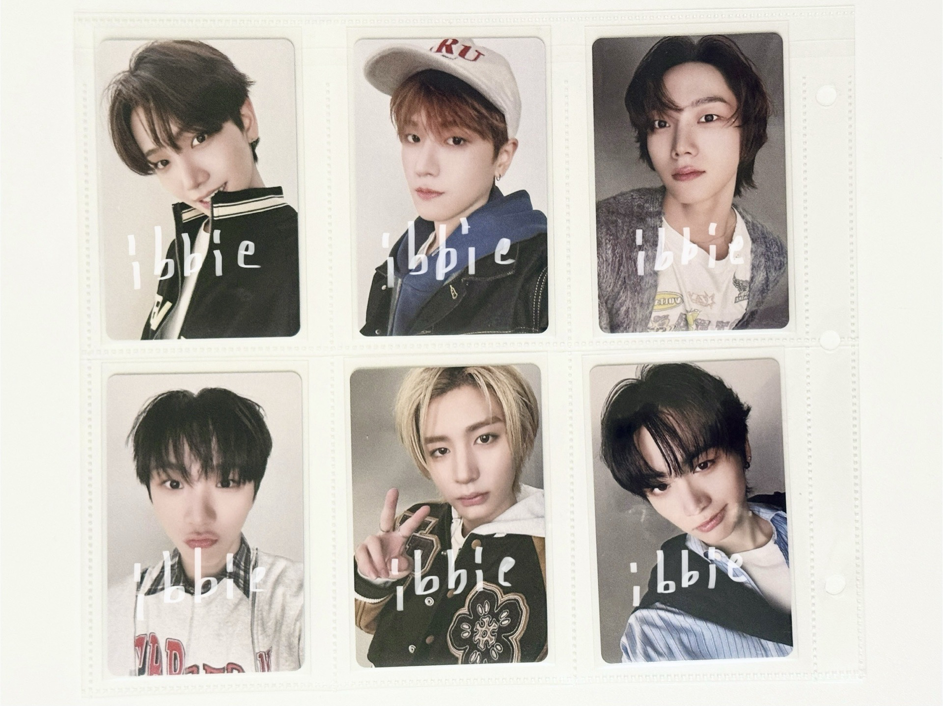 BOYNEXTDOOR BND 外套卡 一套6張