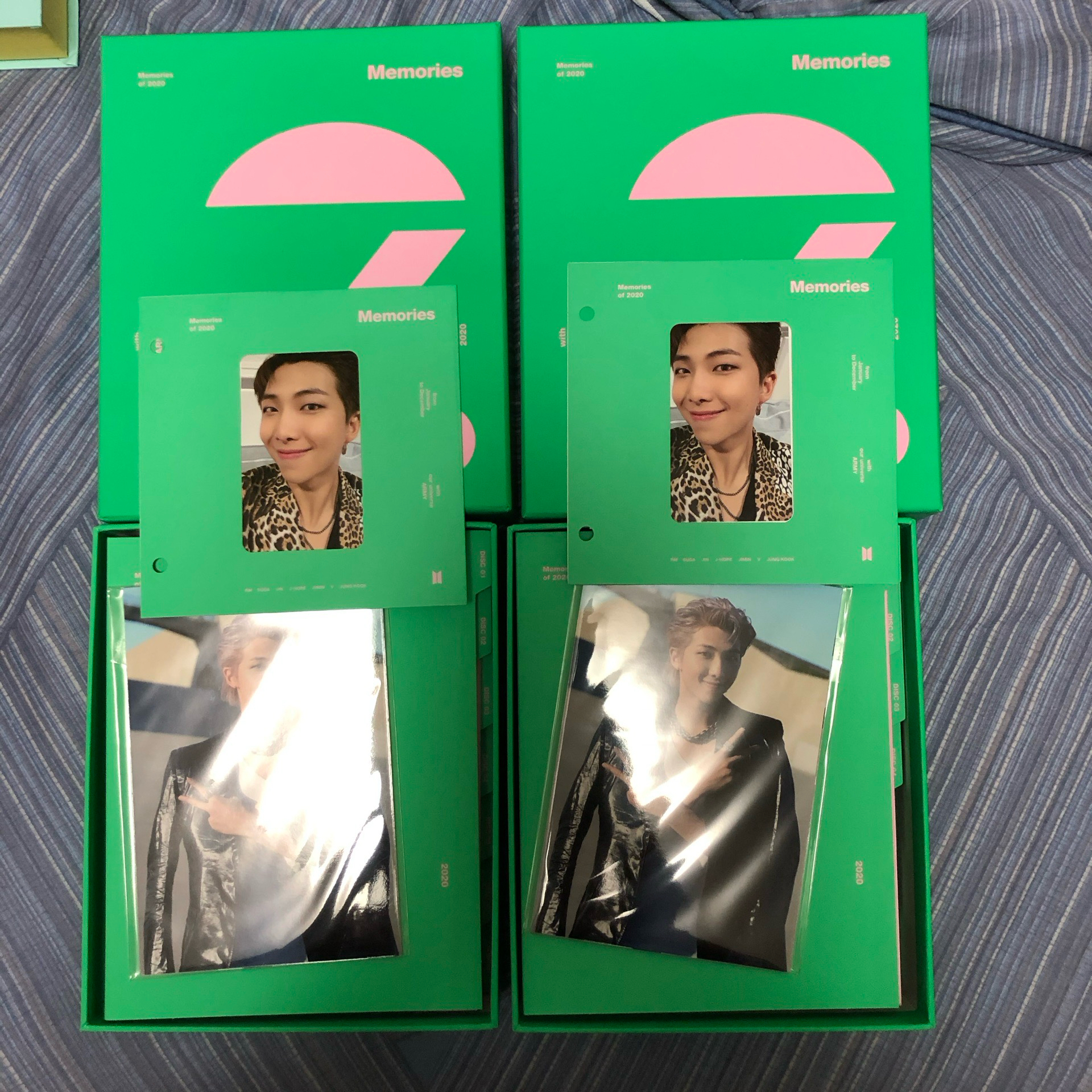 BTS 防彈少年團 2020回憶錄 藍光 RM 南俊 memories