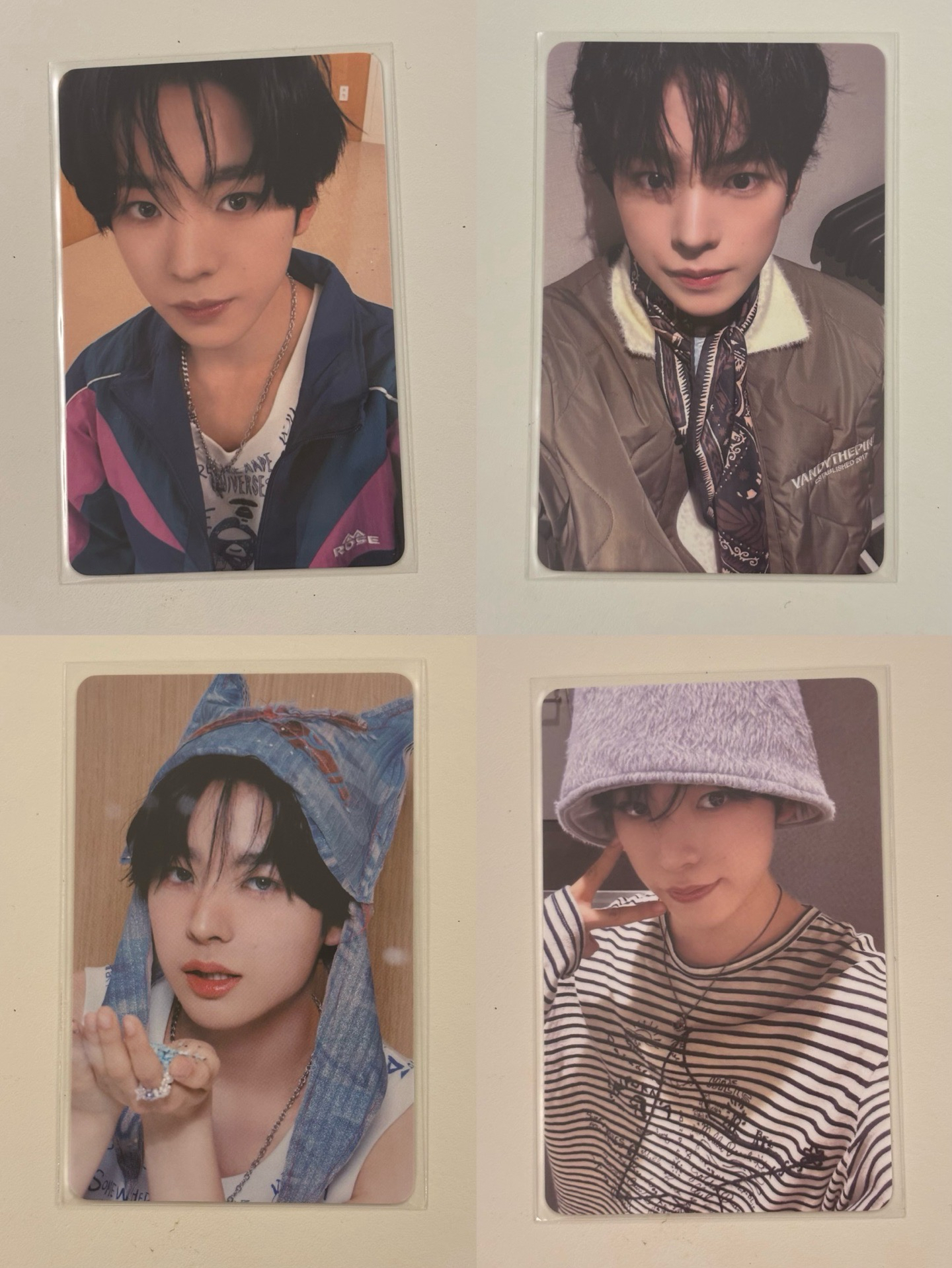 yushi poppop星光卡 四張