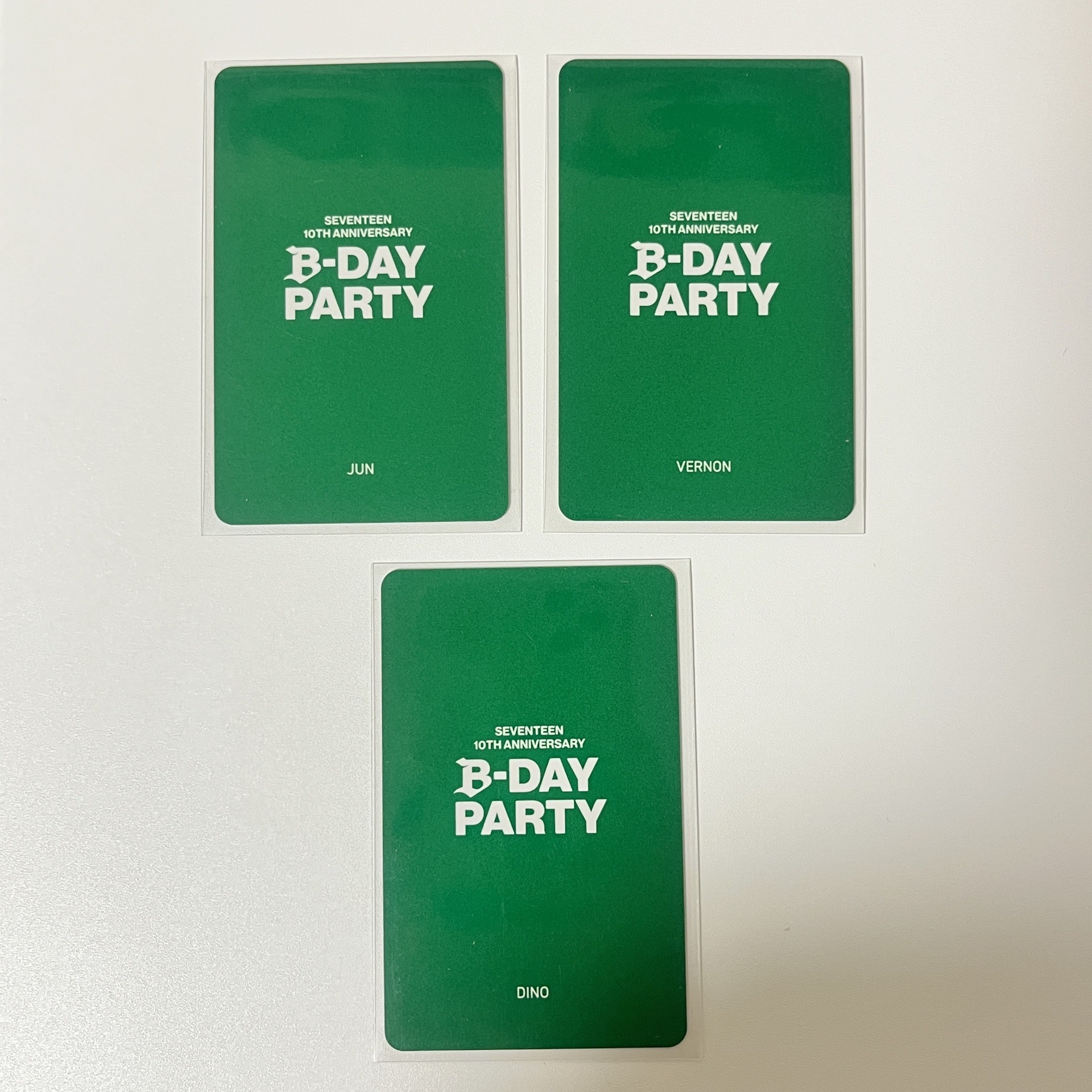 💜十週年集章卡 俊率燦