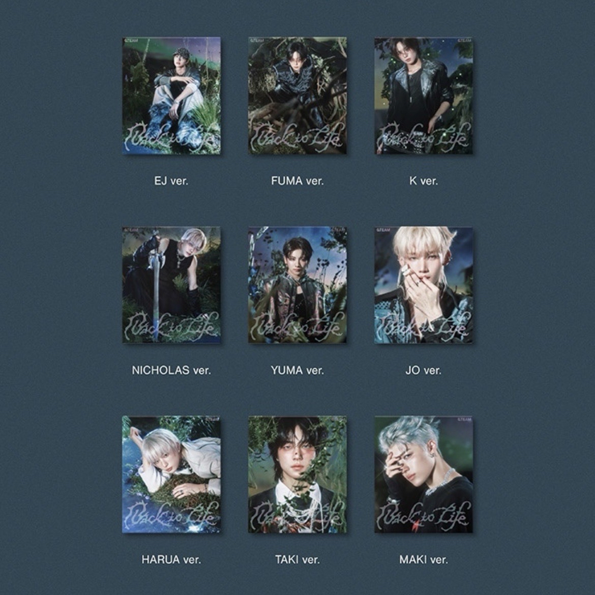 &TEAM YUMA Back to Life 單封 未拆專