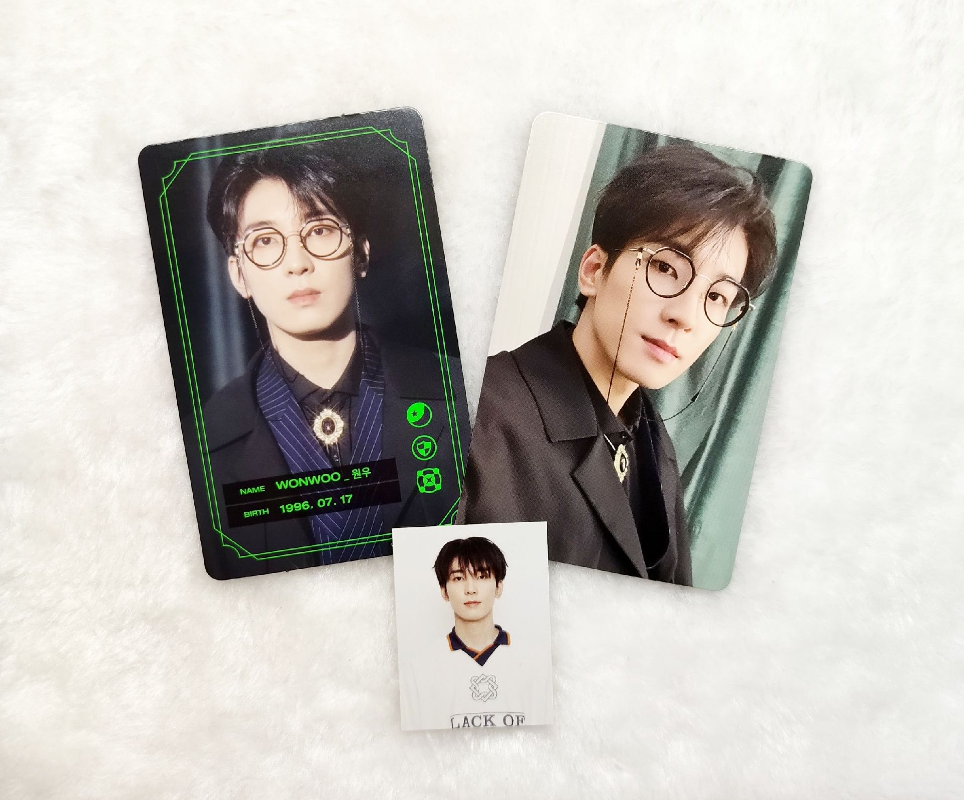 SEVENTEEN 七期會員禮 圓佑小卡set