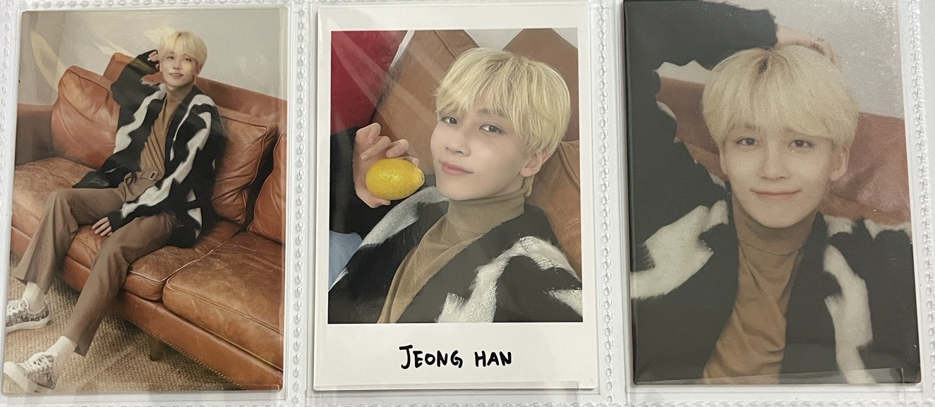 JEONGHAN 2021 HOME 日卡