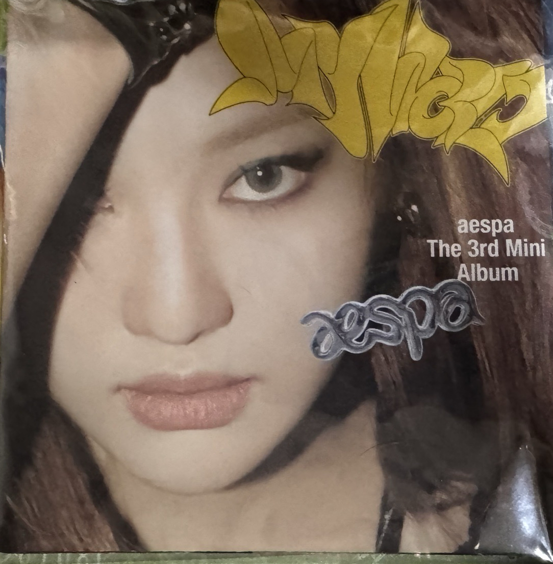 aespa my world poster Ningning(空專）